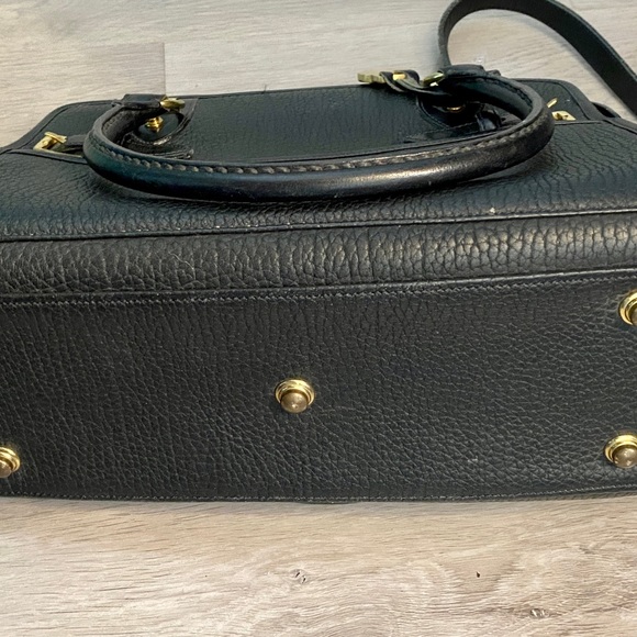 DESIGNED BY DOONEY AND BOURKE!!!! NWOT VINTAGE MADE IN THE USA NAVY BLUE PURSE - Picture 8 of 9